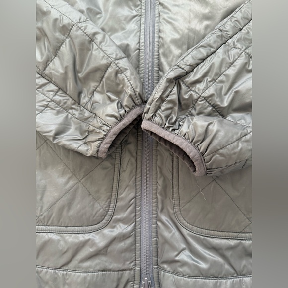 MAAP x The Arrivals Alt Road Jacket - Grey, Hooded Packable Quilted, Side Zips - Picture 4 of 12